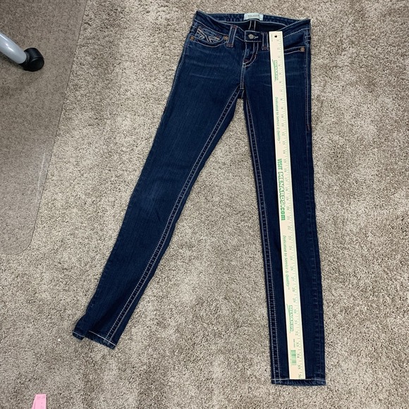 Big Star Jenae Skinny Jeans Size 25R  US Size 2 - Picture 5 of 9